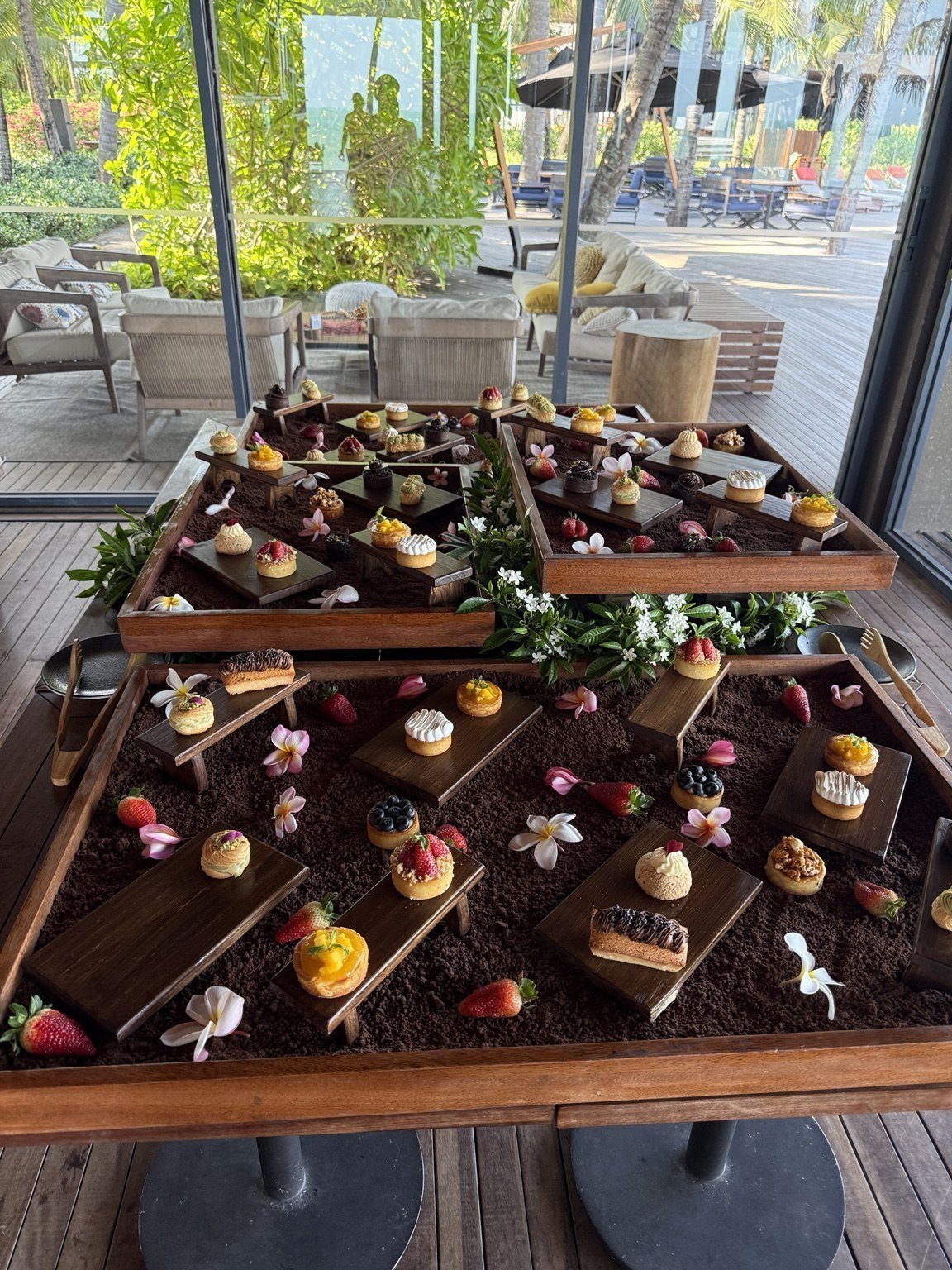 A table of sweet treats