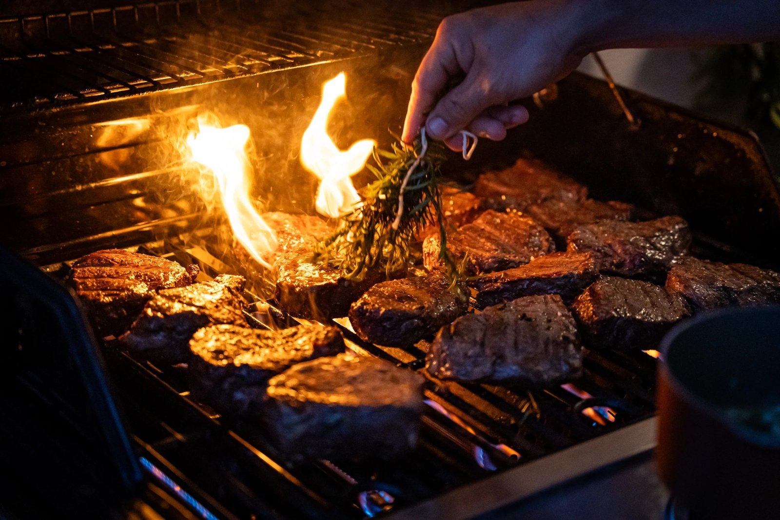 Dinner fresh from the grill